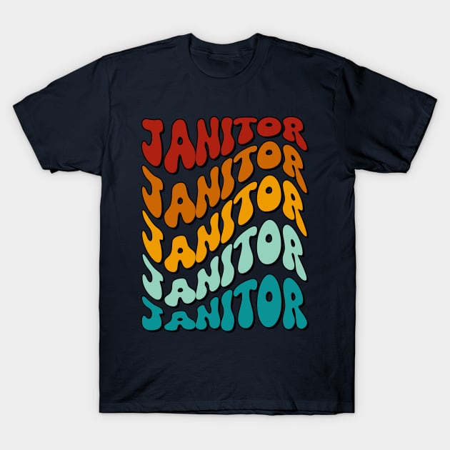 Janitor T-Shirt by TrendyPlaza